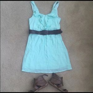 Beautiful teal colored dress